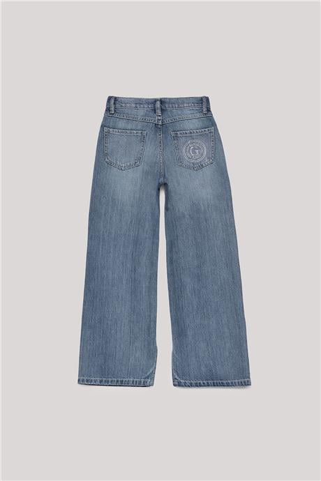 Guess Kız Çocuk Mavi Pantolon