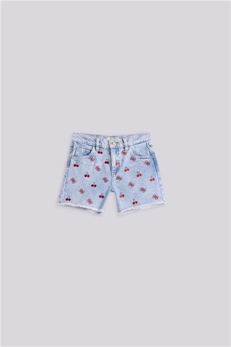 Guess Kız Çocuk Mavi ŞortGuess Kız Çocuk Mavi Şort