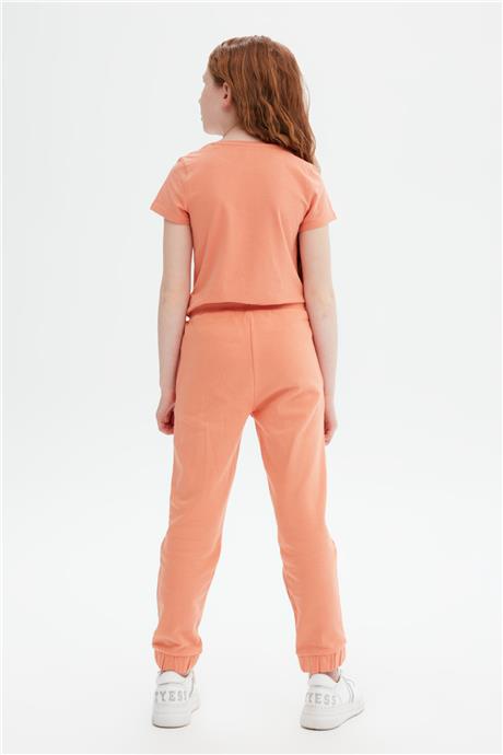Guess Kız Çocuk Oranj Eşofman Altı