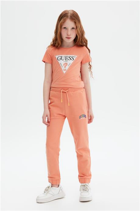 Guess Kız Çocuk Oranj Eşofman Altı