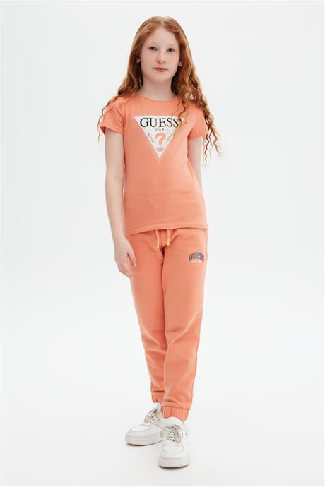 Guess Kız Çocuk Oranj T-Shirt