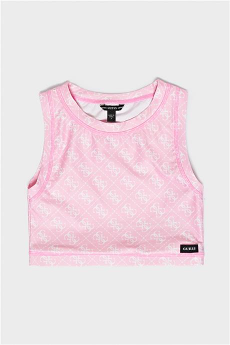 Guess Kız Çocuk Pembe Atlet