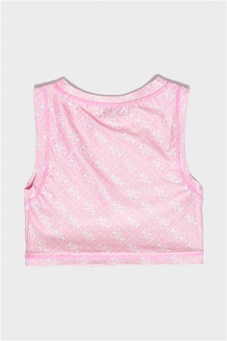 Guess Kız Çocuk Pembe Atlet