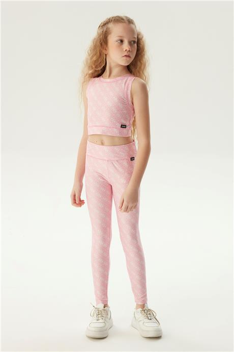 Guess Kız Çocuk Pembe Atlet