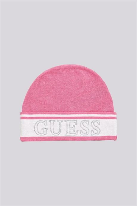 Guess Kız Çocuk Pembe BereGuess Kız Çocuk Pembe Bere