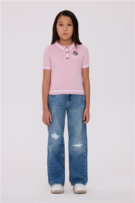 Guess Kız Çocuk Pembe BluzGuess Kız Çocuk Pembe Bluz