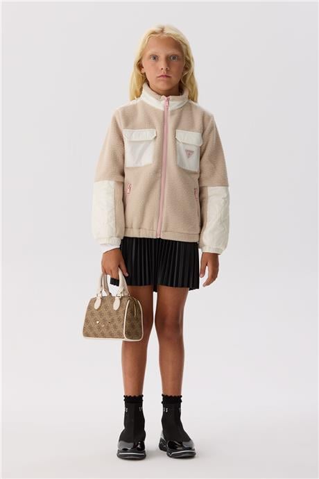 Guess Kız Çocuk Pembe Ceket