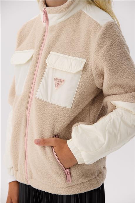 Guess Kız Çocuk Pembe Ceket