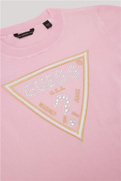 Guess Kız Çocuk Pembe Elbise