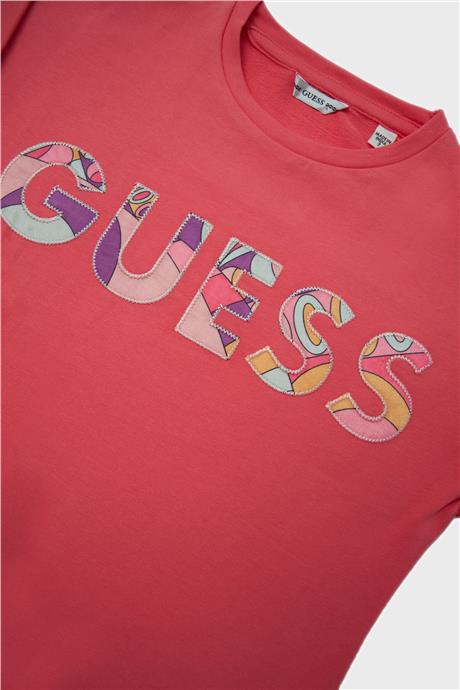 Guess Kız Çocuk Pembe Elbise