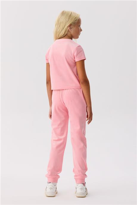 Guess Kız Çocuk Pembe Eşofman Altı