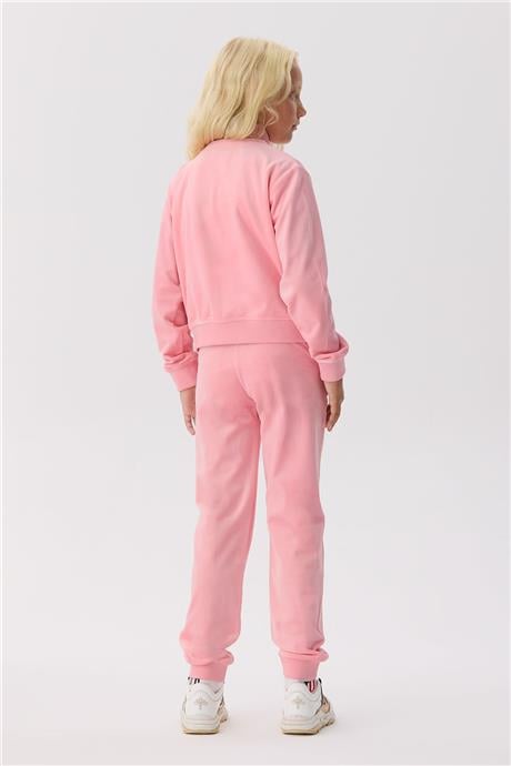 Guess Kız Çocuk Pembe Eşofman Üstü