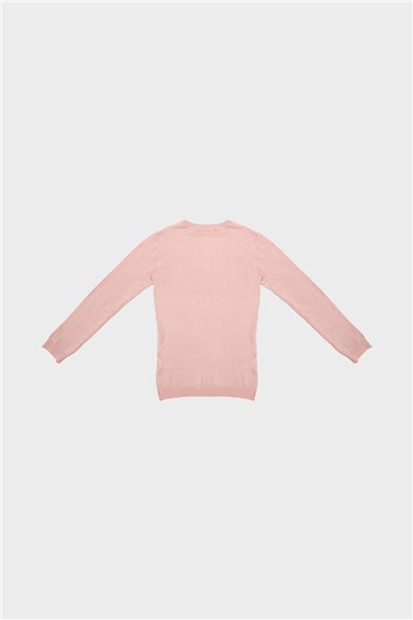 Guess Kız Çocuk Pembe Kazak
