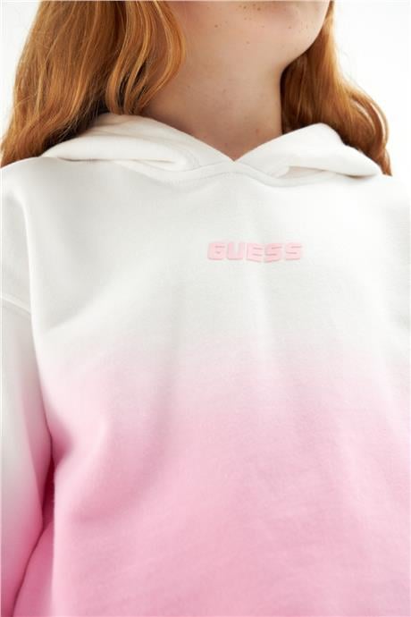 Guess Kız Çocuk Pembe Sweatshirt