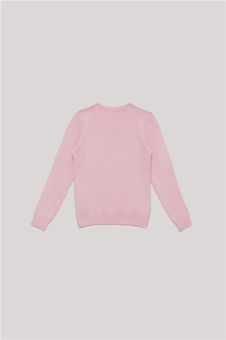 Guess Kız Çocuk Pembe Sweatshirt