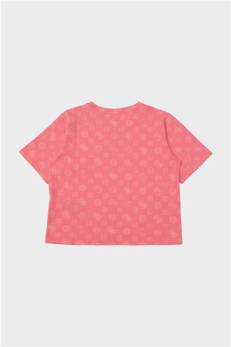 Guess Kız Çocuk Pembe T-Shirt