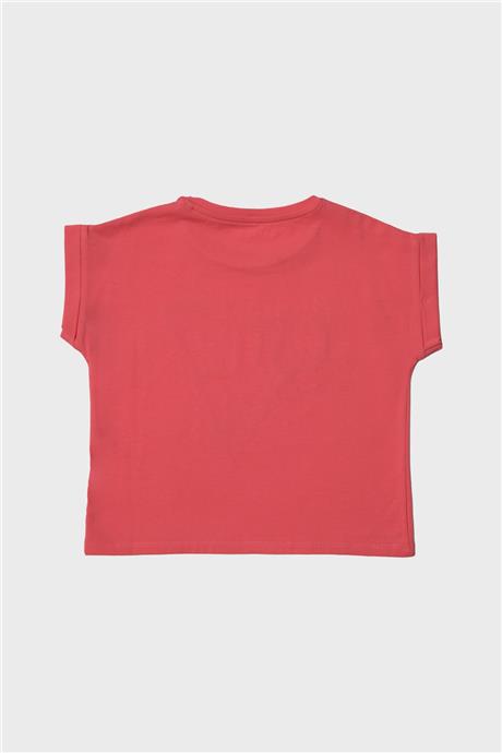 Guess Kız Çocuk Pembe T-Shirt