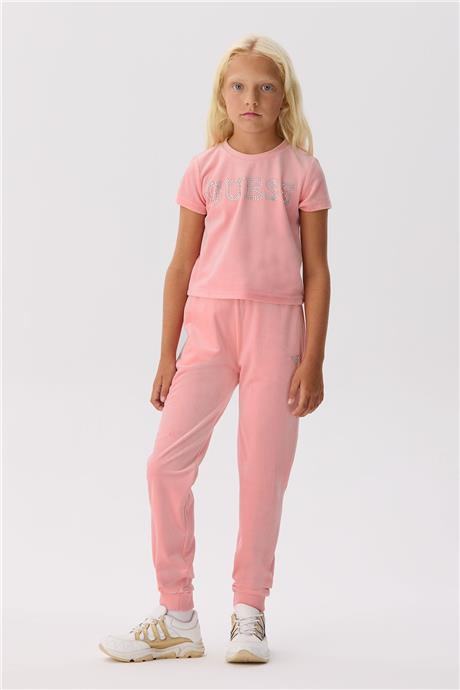 Guess Kız Çocuk Pembe T-Shirt