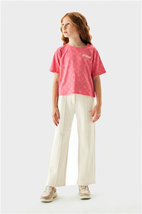 Guess Kız Çocuk Pembe T-Shirt