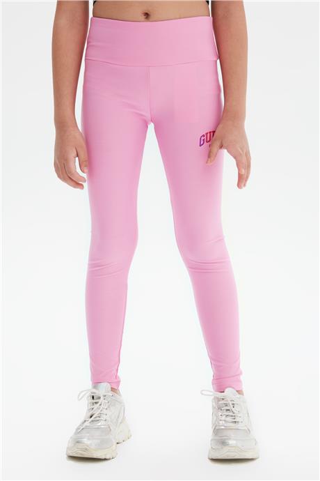 Guess Kız Çocuk Pembe Tayt