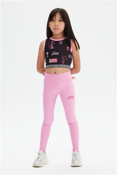 Guess Kız Çocuk Pembe Tayt
