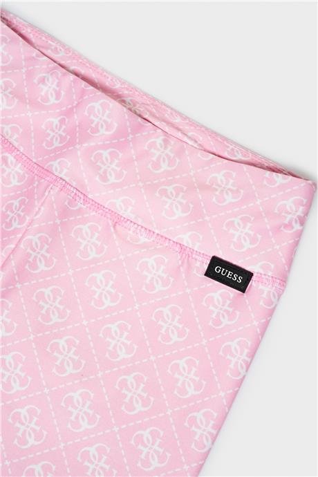 Guess Kız Çocuk Pembe Tayt