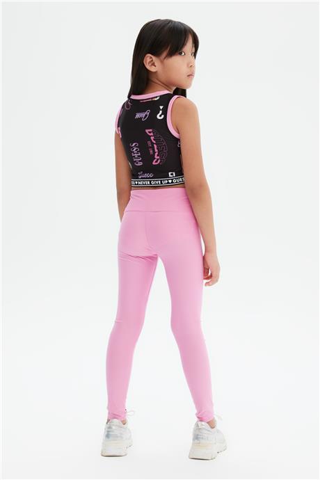 Guess Kız Çocuk Pembe Tayt