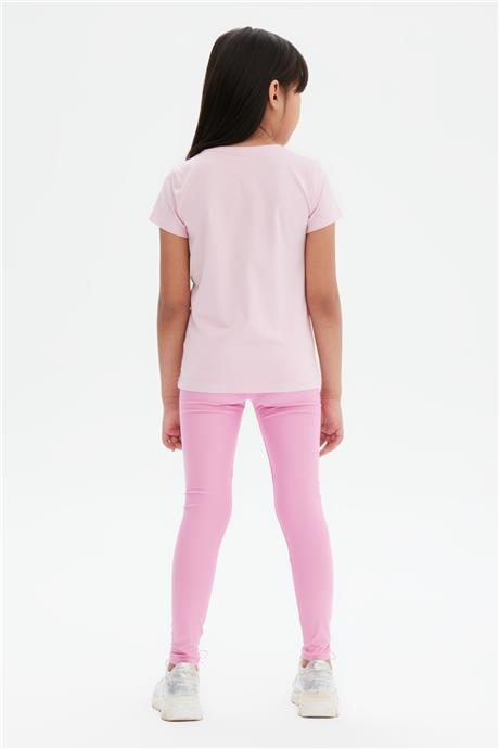 Guess Kız Çocuk Pudra T-Shirt