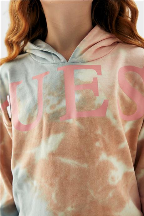 Guess Kız Çocuk Renkli Sweatshirt