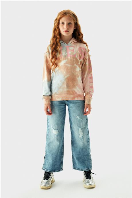 Guess Kız Çocuk Renkli Sweatshirt