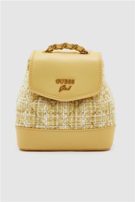 Guess Kız Çocuk Sarı Sırt Çantası