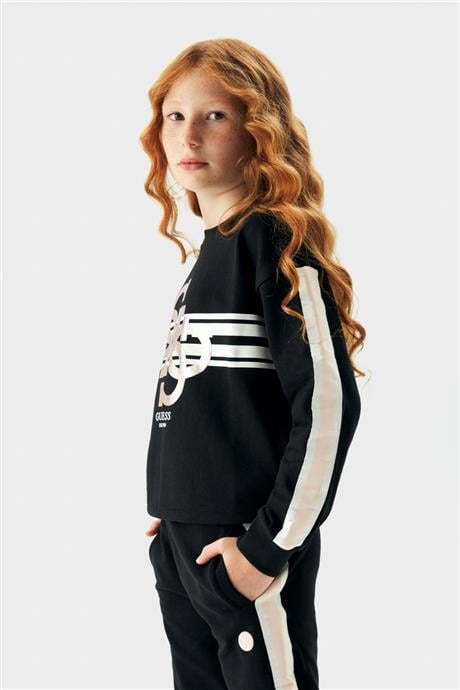 Guess Kız Çocuk Siyah Eşofman Altı