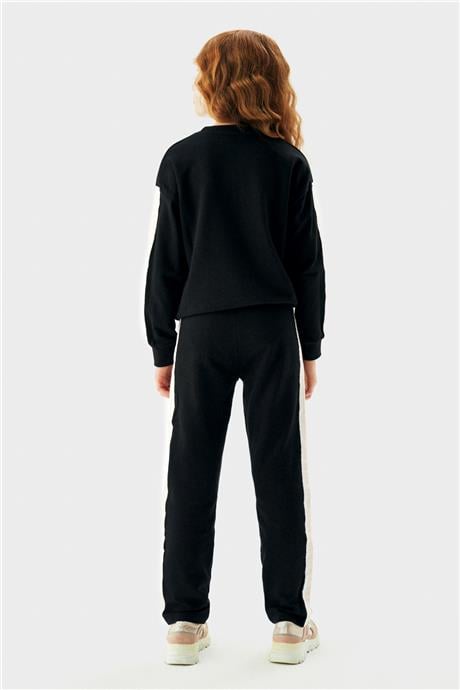 Guess Kız Çocuk Siyah Eşofman Altı