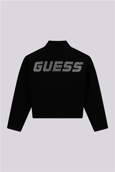 Guess Kız Çocuk Siyah Eşofman ÜstüGuess Kız Çocuk Siyah Eşofman Üstü