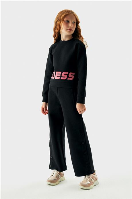Guess Kız Çocuk Siyah Pantolon