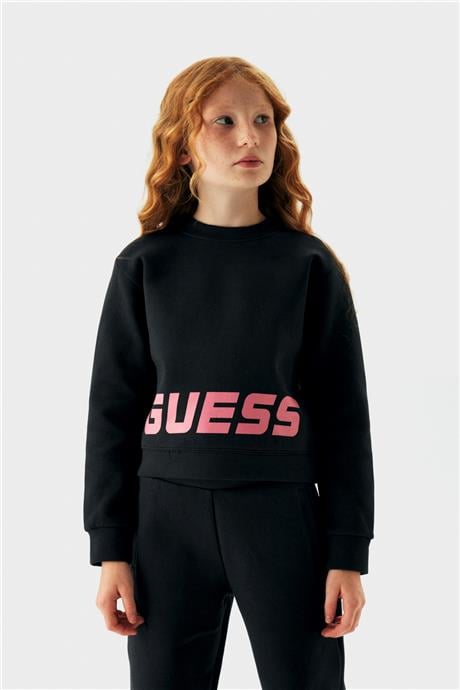 Guess Kız Çocuk Siyah Pantolon