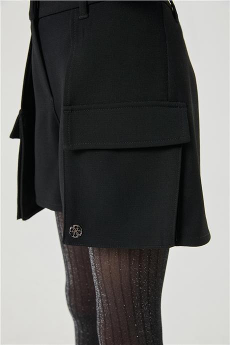 Guess Kız Çocuk Siyah ŞortGuess Kız Çocuk Siyah Şort