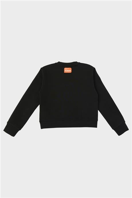 Guess Kız Çocuk Siyah Sweatshirt