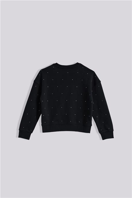 Guess Kız Çocuk Siyah SweatshirtGuess Kız Çocuk Siyah Sweatshirt