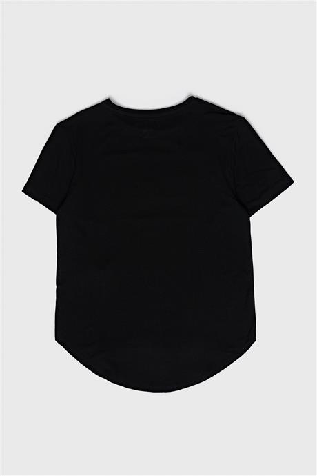 Guess Kız Çocuk Siyah T-Shirt