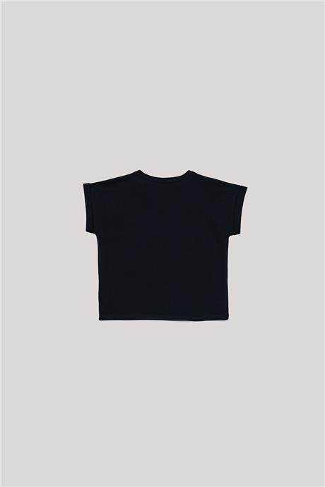Guess Kız Çocuk Siyah T-Shirt