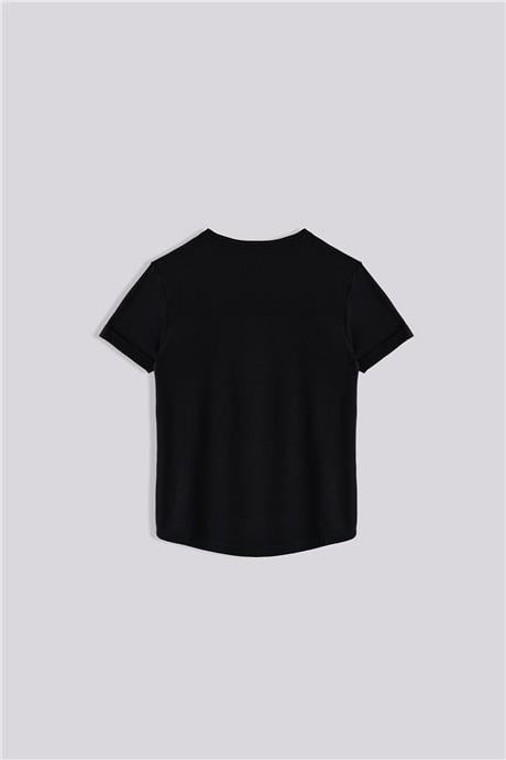 Guess Kız Çocuk Siyah TshirtGuess Kız Çocuk Siyah Tshirt