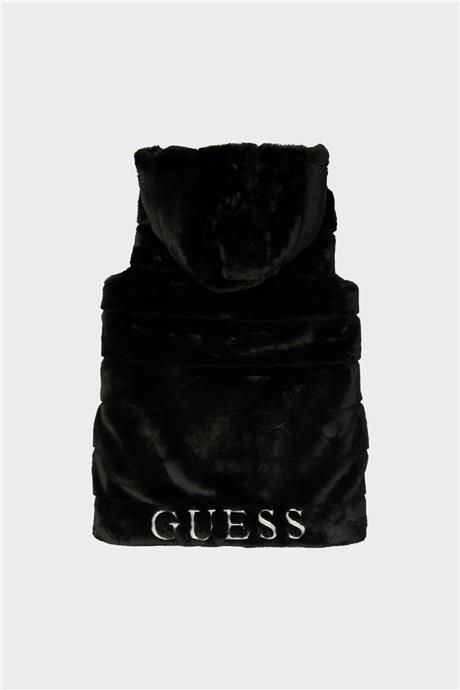 Guess Kız Çocuk Siyah Yelek