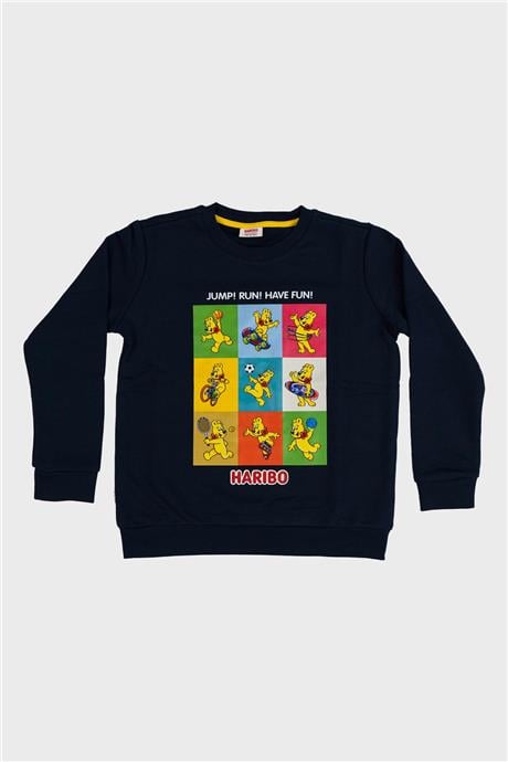 Haribo Erkek Çocuk Lacivert Sweatshirt