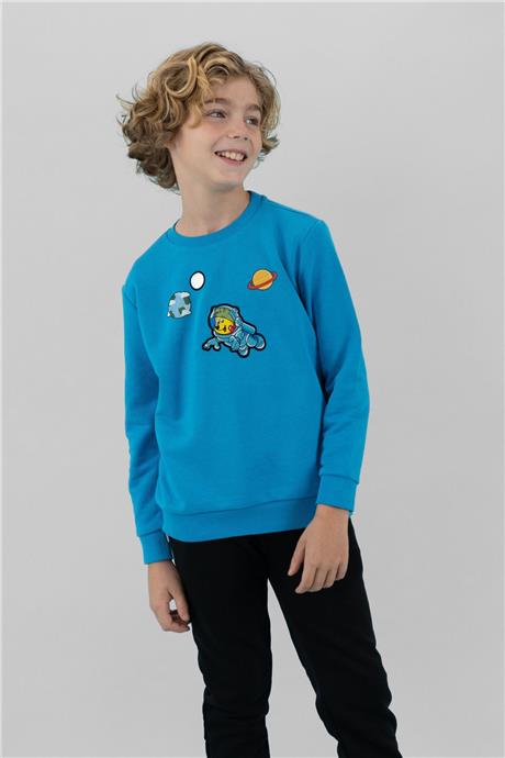 Haribo Erkek Çocuk Saks Sweatshirt