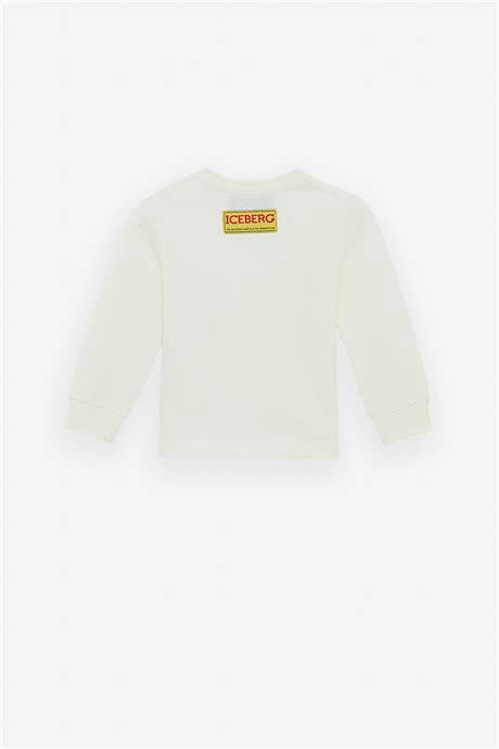 Iceberg Erkek Bebek Kırık Beyaz TshirtIceberg Erkek Bebek Kırık Beyaz Tshirt