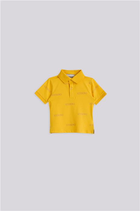 Iceberg Erkek Bebek Sarı Şort Tshirt TakımIceberg Erkek Bebek Sarı Şort Tshirt Takım