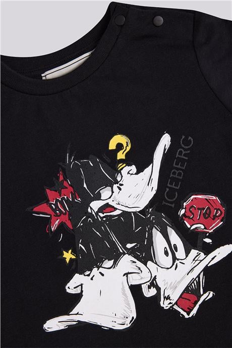 Iceberg Erkek Bebek Siyah TshirtIceberg Erkek Bebek Siyah Tshirt