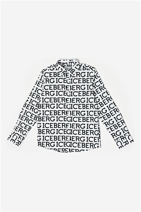 Iceberg Erkek Çocuk Beyaz Gömlek