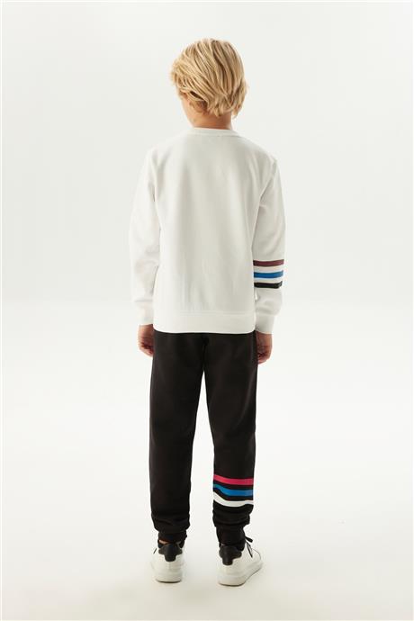 Iceberg Erkek Çocuk Beyaz Sweatshirt